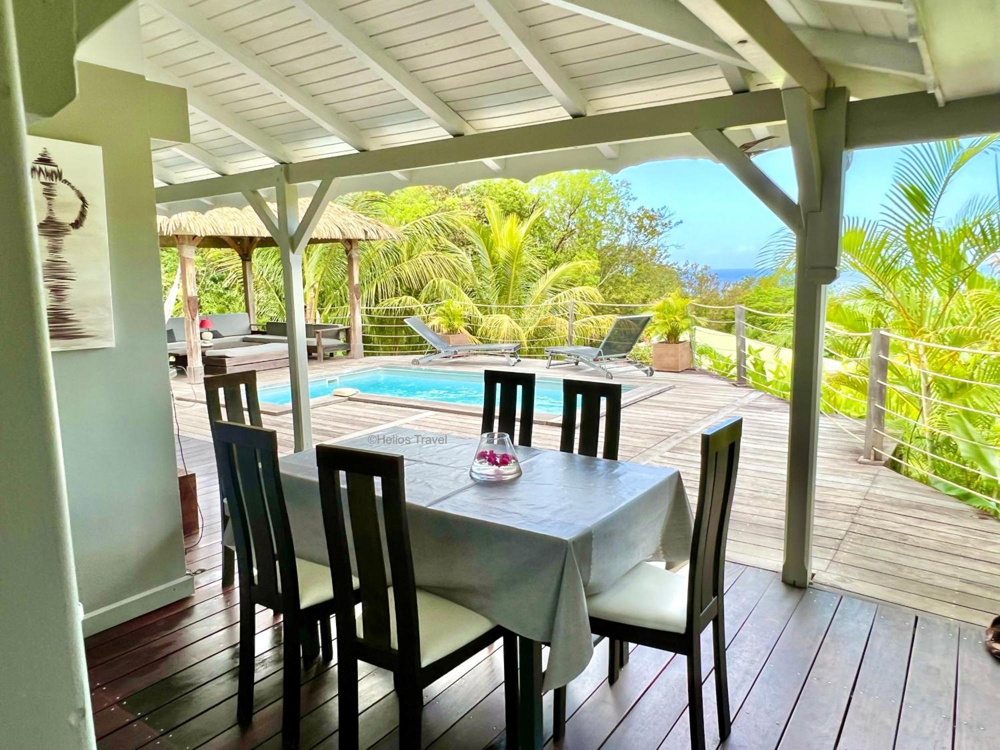 Villa Corali, Vue Mer, Piscine, Pointe Batterie เดเอ ภายนอก รูปภาพ